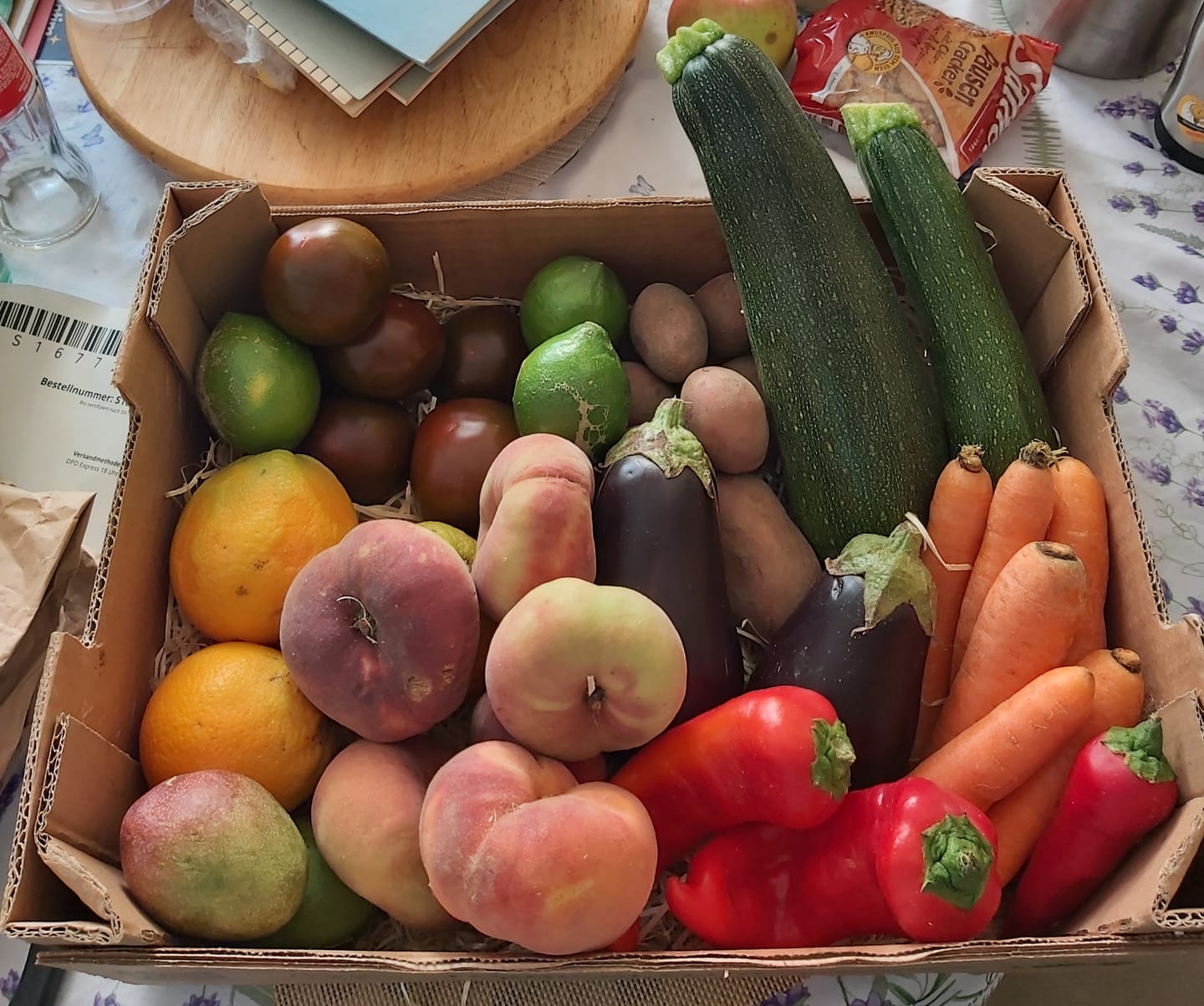 Customer photo review of Bio Obst & Gemüse Retterbox 5kg