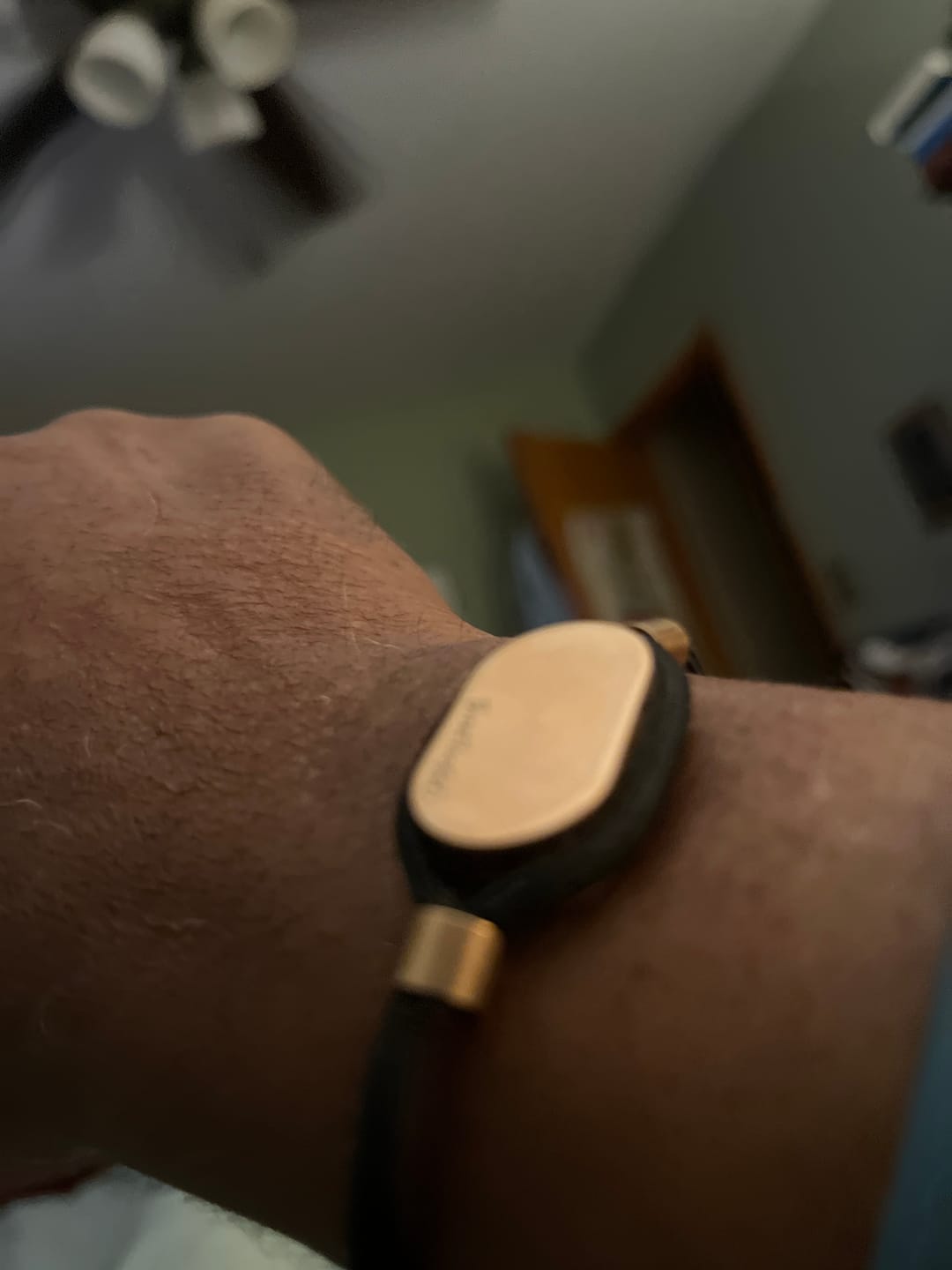 Customer photo review of BREATHELET | Wearable Focus Bracelet – Adjustable Fit – Gentle Vibration Alerts for Calm & Refocus