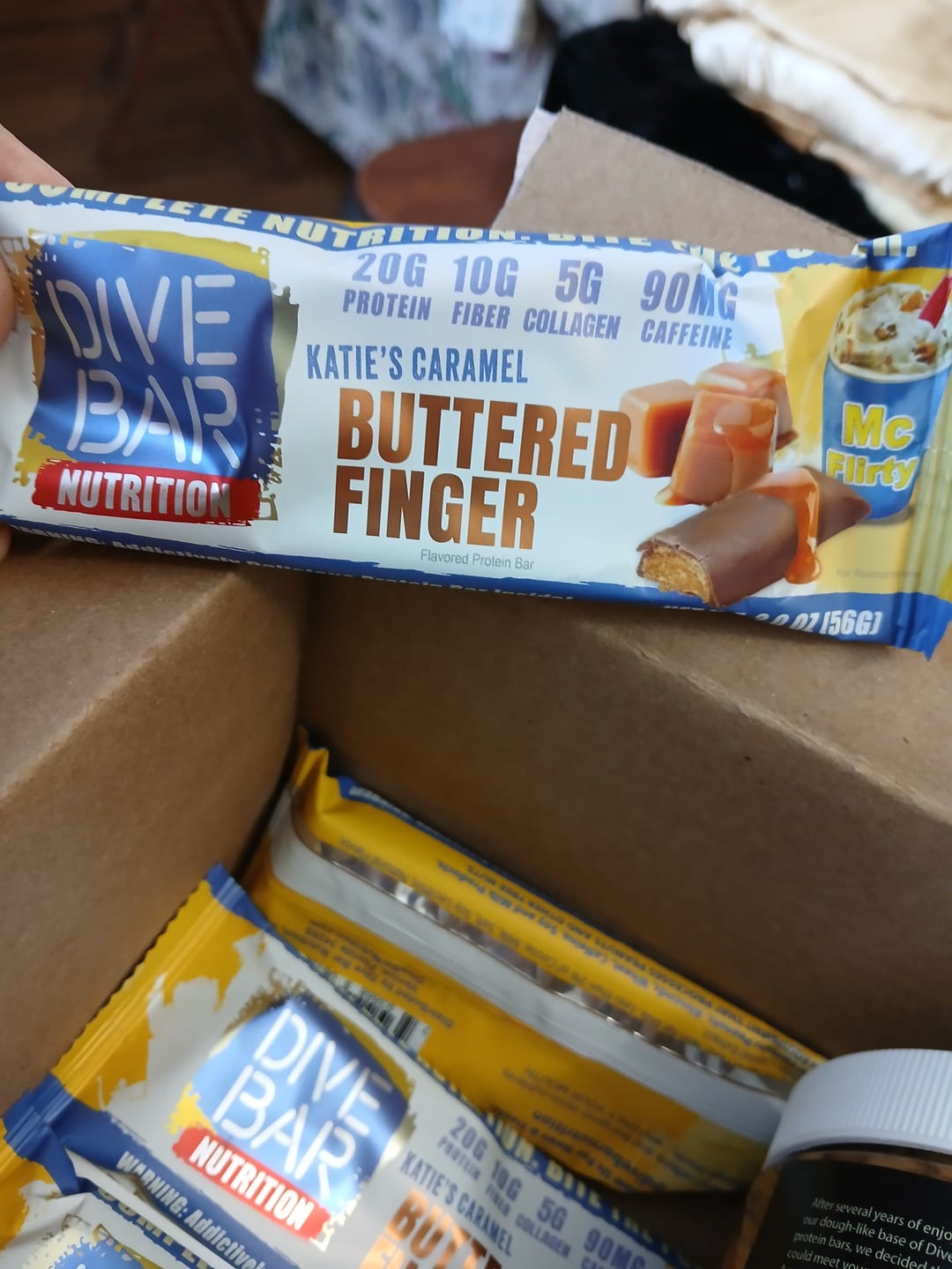 Customer photo review of Katie's Caramel ButterFinger - 6 bars