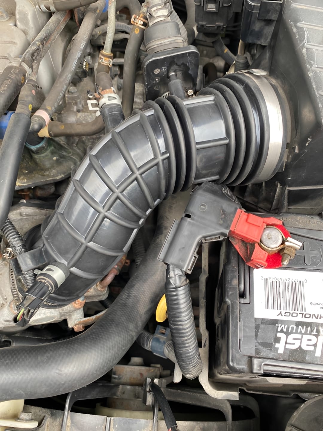 Customer photo review of Acura TSX Air Intake Hose 17228-RBB-A00 - 2006-2008 2.4L