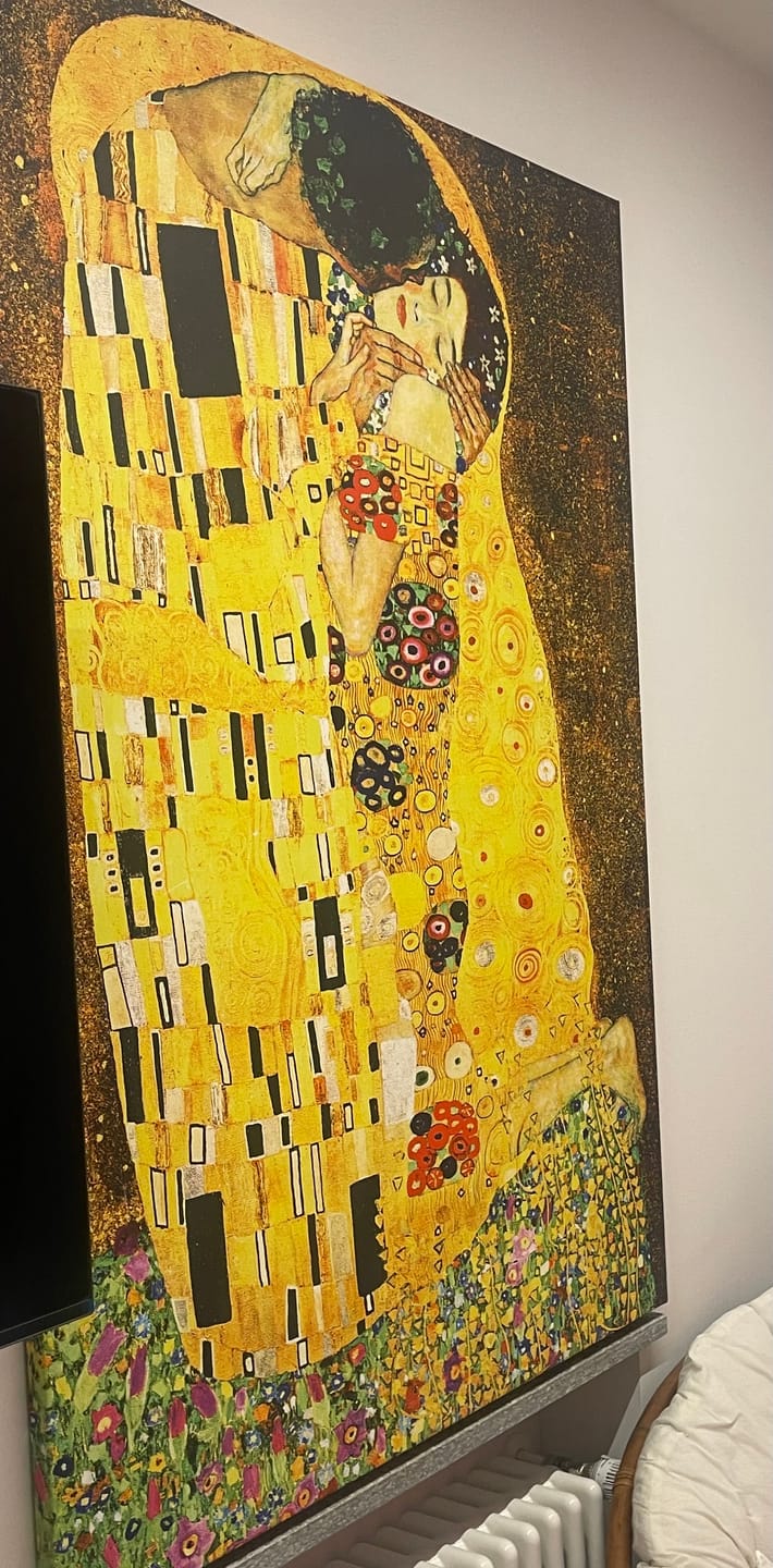 Customer photo review of Il Bacio di Klimt
