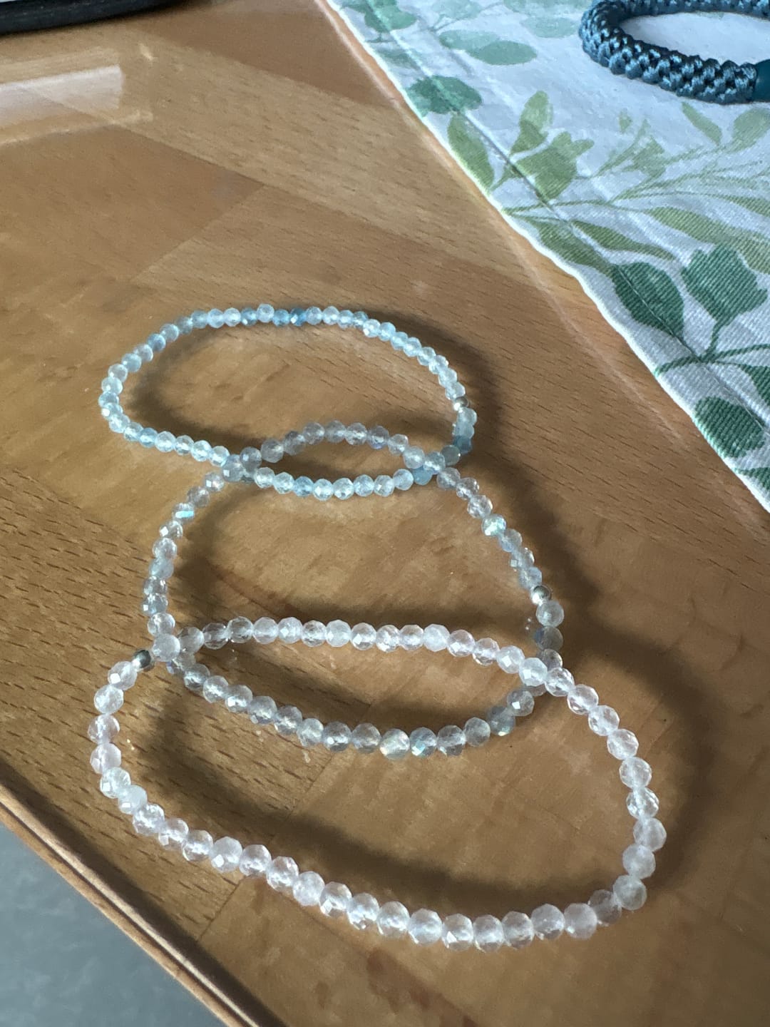 Customer photo review of Maris Aquamarin Armband