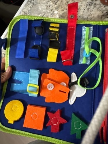 Customer photo review of MiniBloom™ Montessori Aktivitetsbok