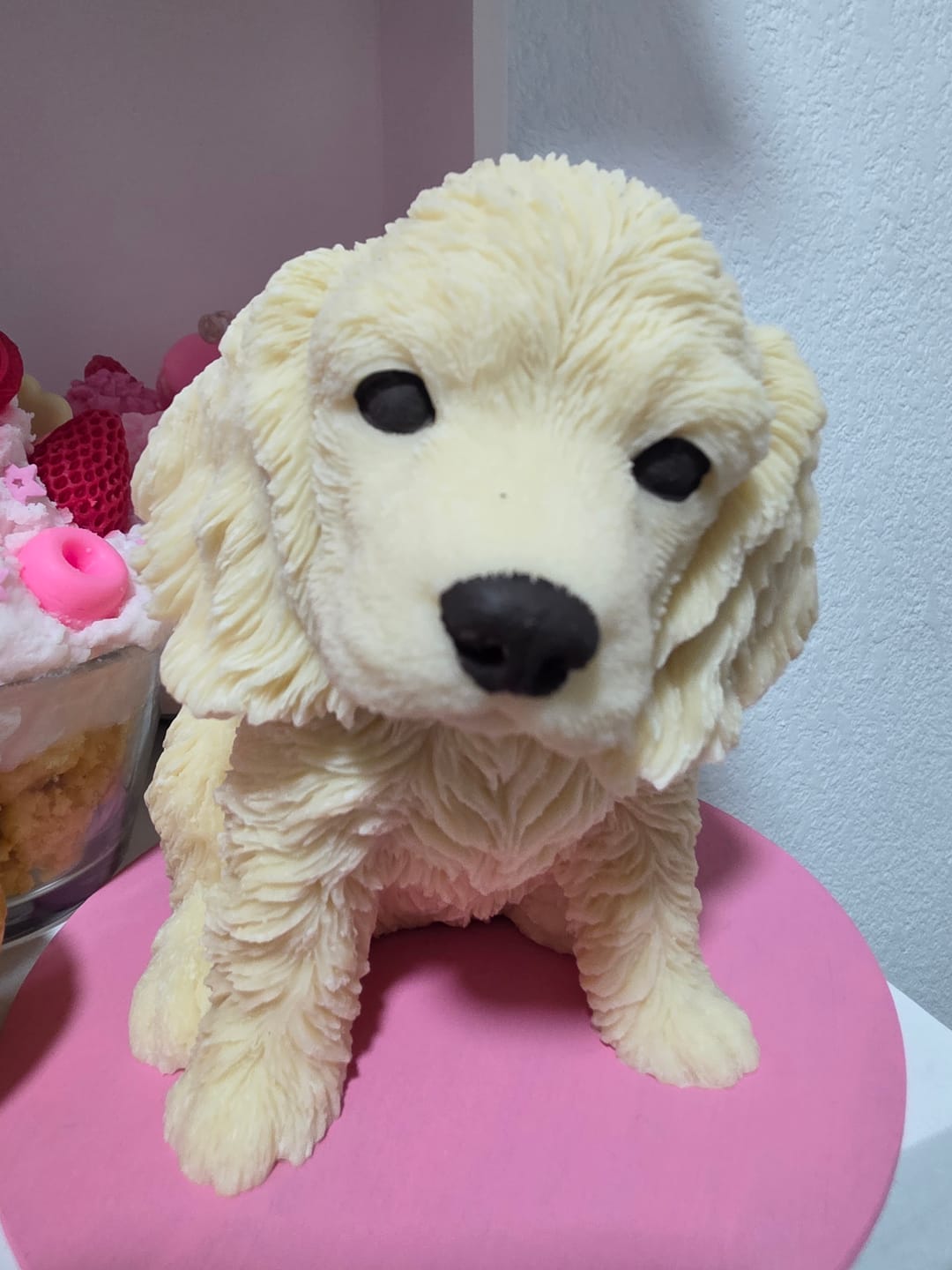 Customer photo review of Molde Cachorro Cocker Jumbo 3D