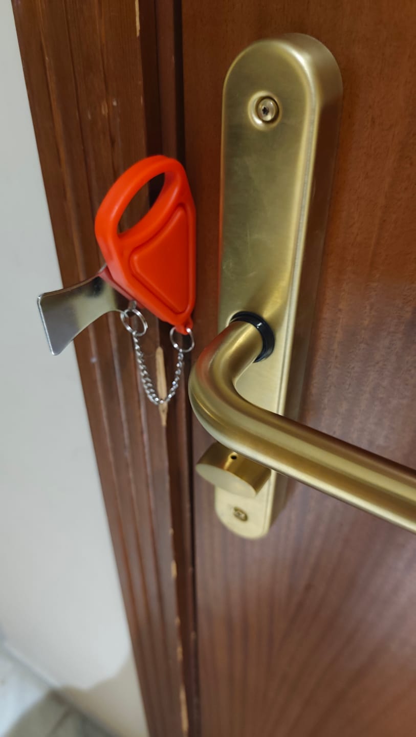 Customer photo review of Cerrojo Portátil de Seguridad