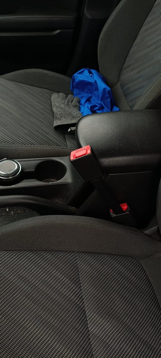 Customer photo review of BOLTHUT™ Pregnancy Seat Belt Adjuster — Eases Lap-Belt Pressure Off Your Bump