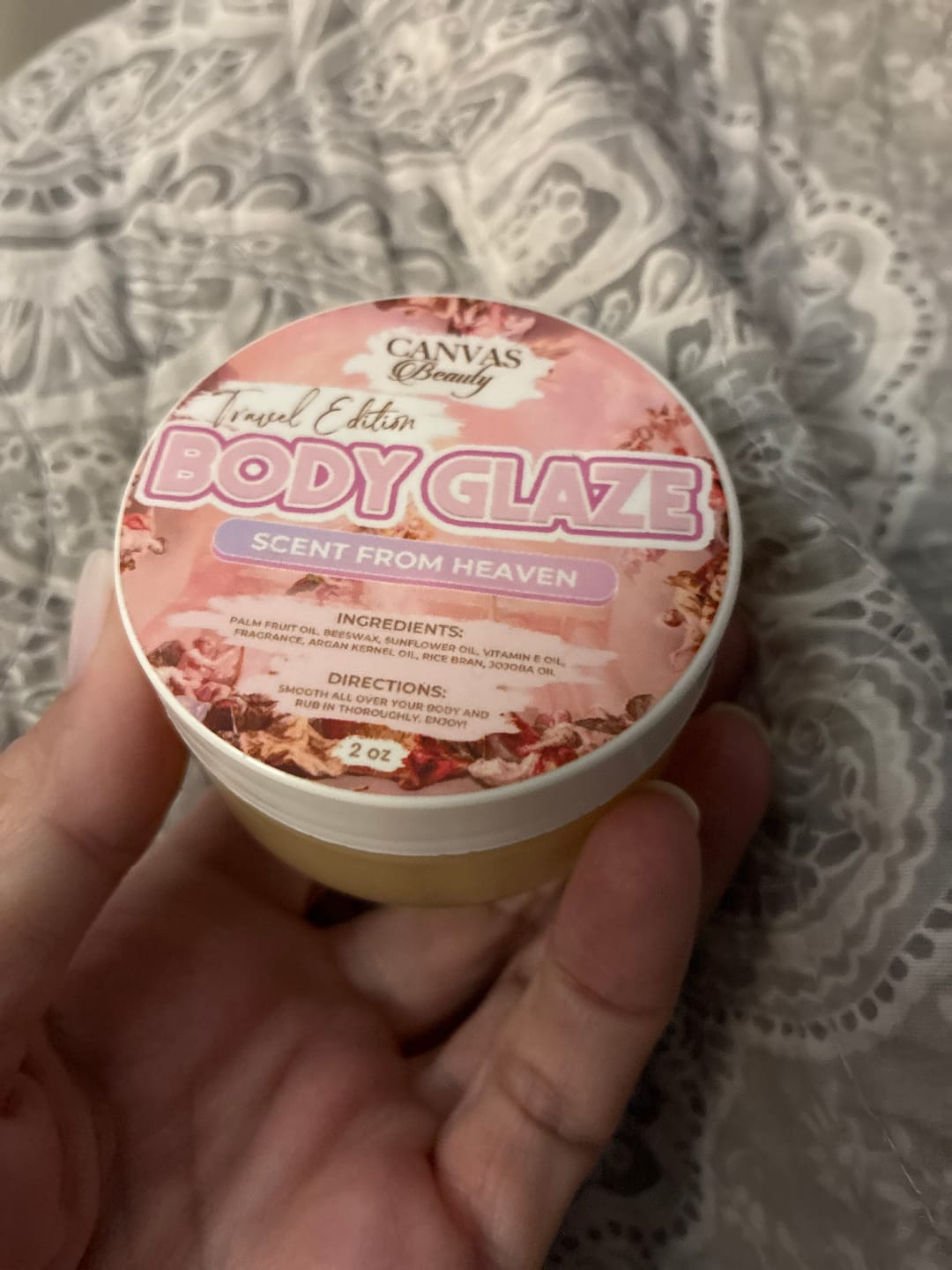 Customer photo review of (NEW) TRAVEL GLAZE: SCENT FROM HEAVEN