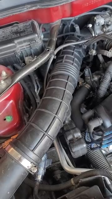 Customer photo review of Engine Air Intake Hose 17228-PAA-A00 Fit for 1998-2002 Honda Accord 2.3L L4