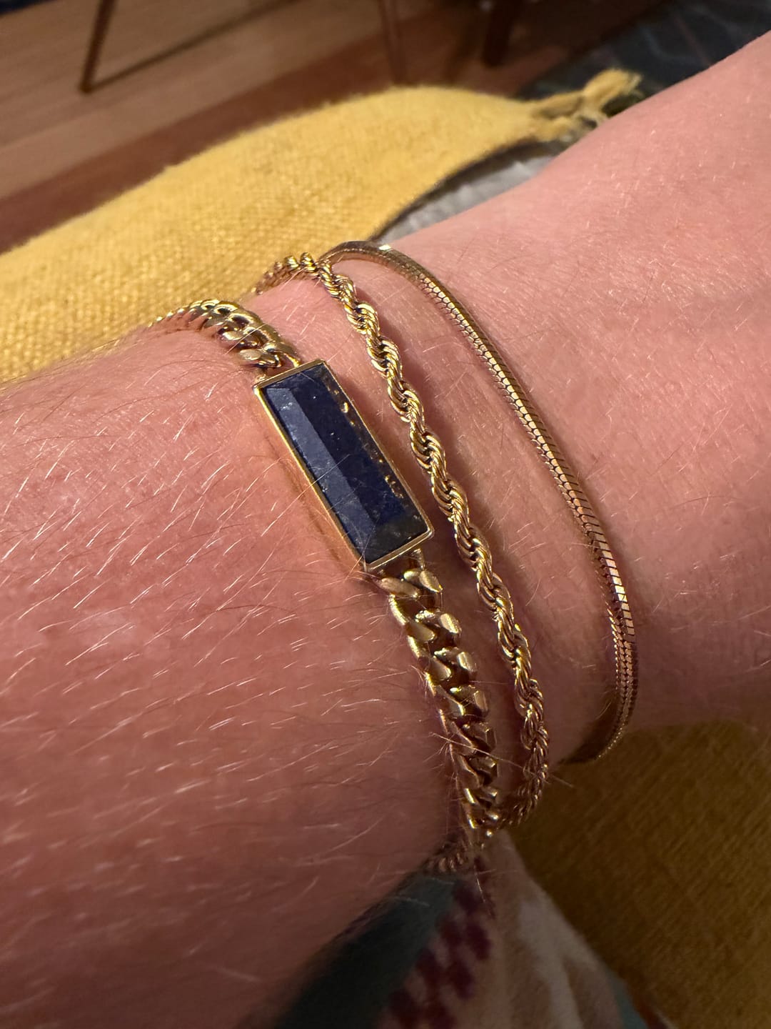Customer photo review of Double Rope / Octagon Bracelet