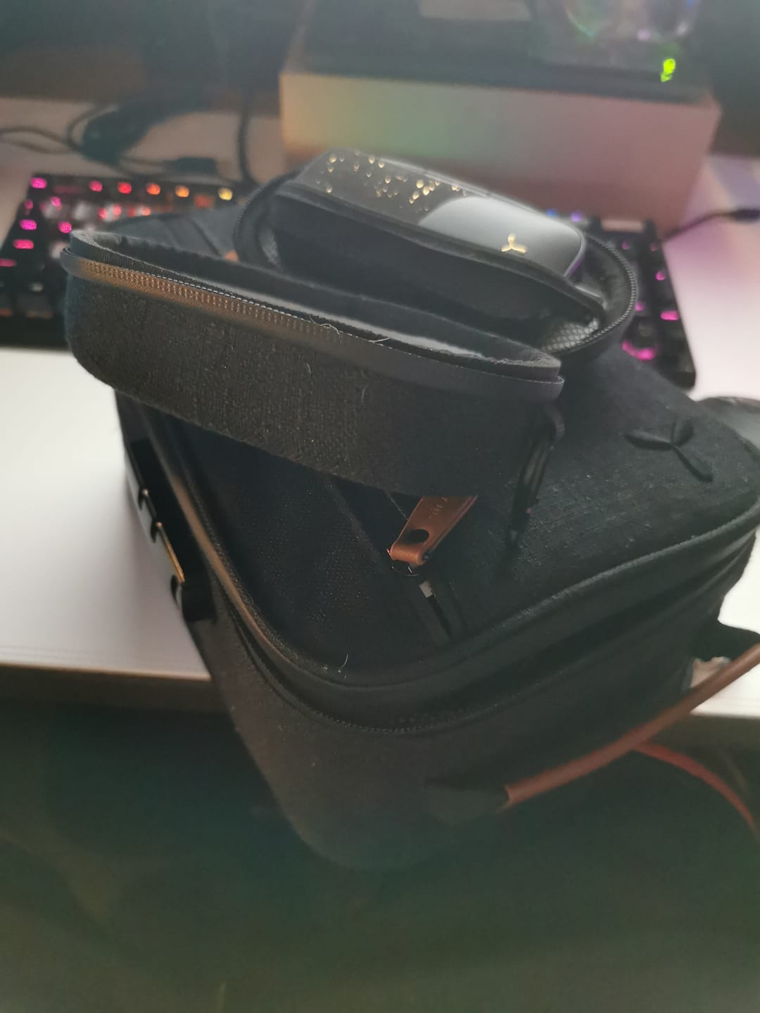 Customer photo review of Lockable Smell-Proof Stash | L