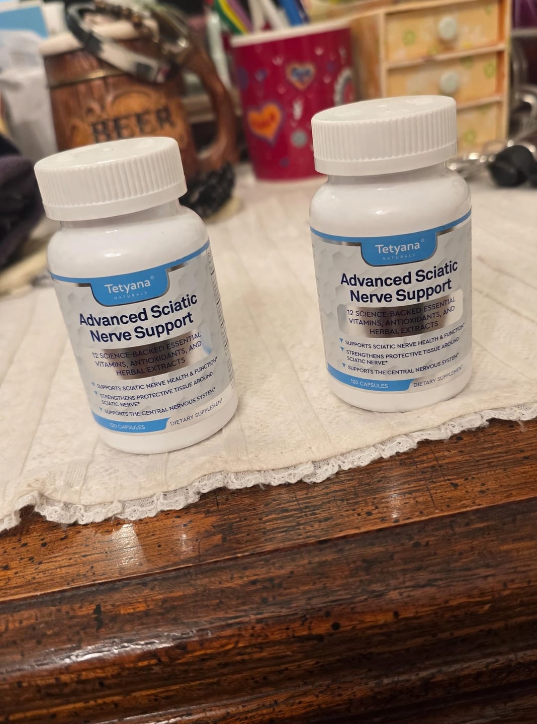 Customer photo review of Advanced Sciatic Nerve Support