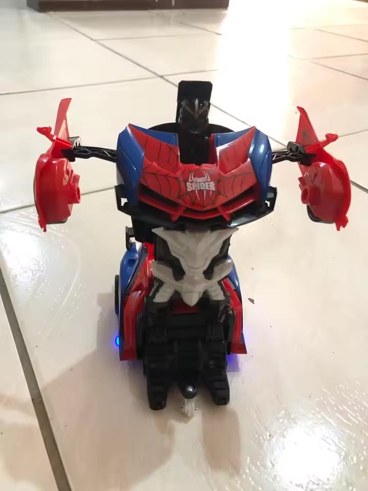 Customer photo review of WebRacer™ – RC Transforming Car & Robot