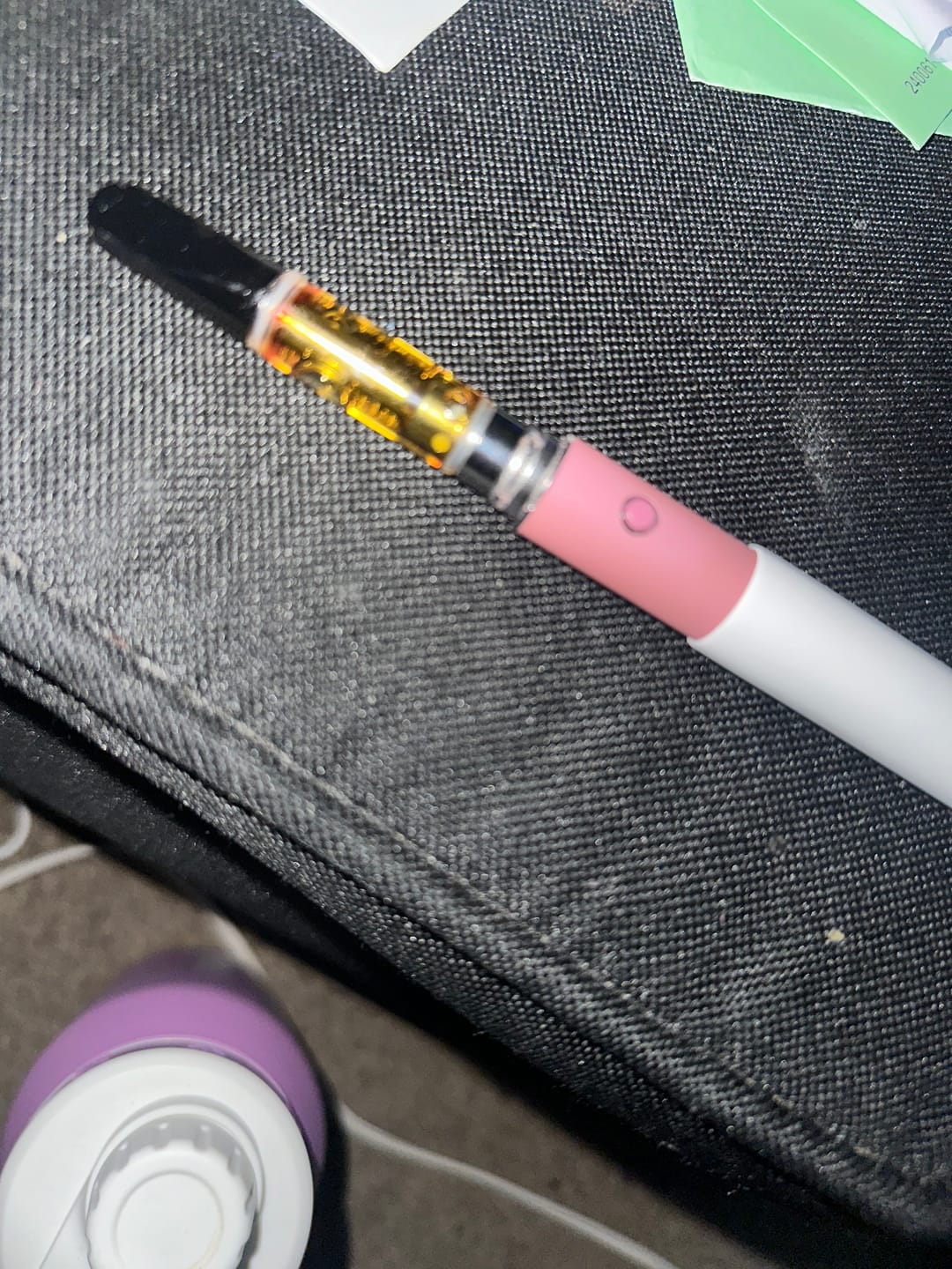 Customer photo review of 1 Gram HHC Full Spectrum Vape Cartridge | Lemon Cookies - Hybrid