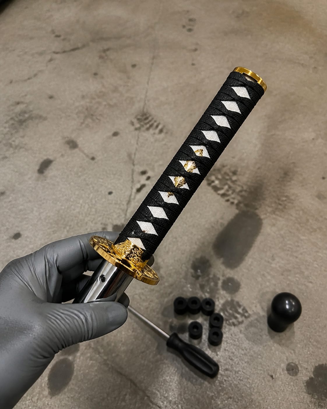 Customer photo review of Katana - Palanca para Auto