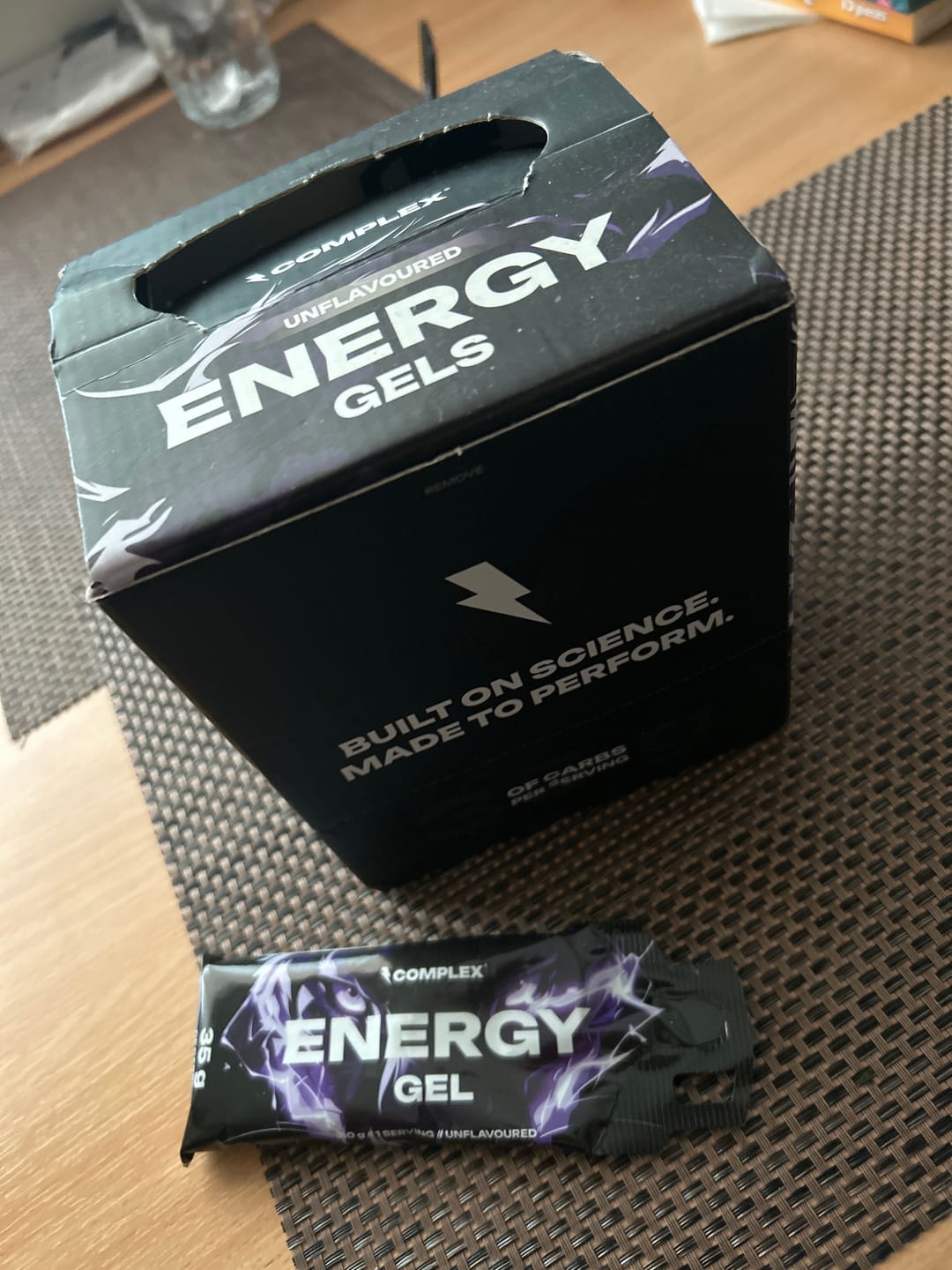 Customer photo review of Dual-Carb Energy Gel | 12 Pack