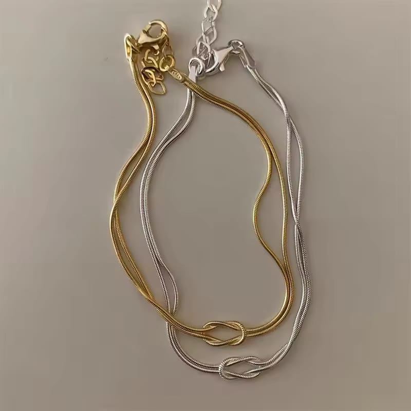 Customer photo review of Forever Knot Bracelet – Meaningful Gift for Couples, Best Friends & Family