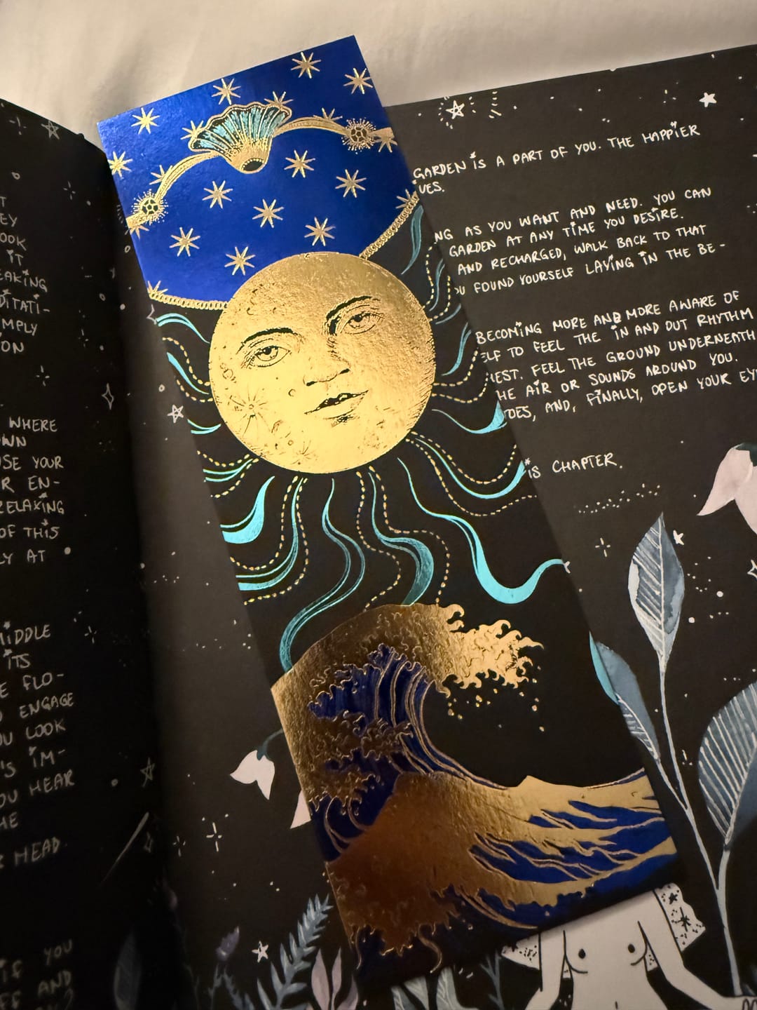 Customer photo review of La Luna Bookmark
