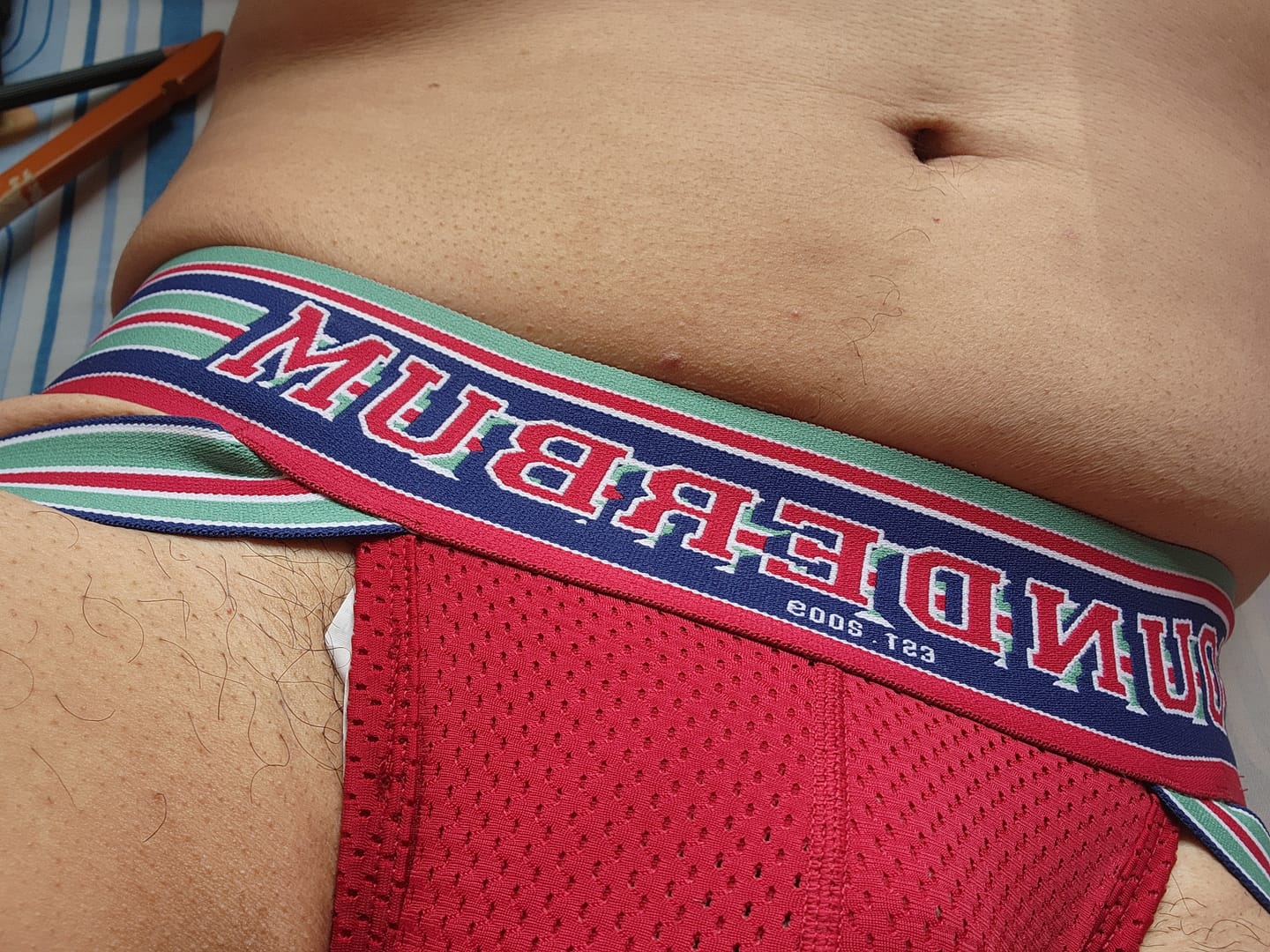 Customer photo review of VARSITY Lift Jockstrap