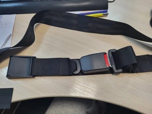 Customer photo review of BOLTHUT™ Pregnancy Seat Belt Adjuster — Eases Lap-Belt Pressure Off Your Bump