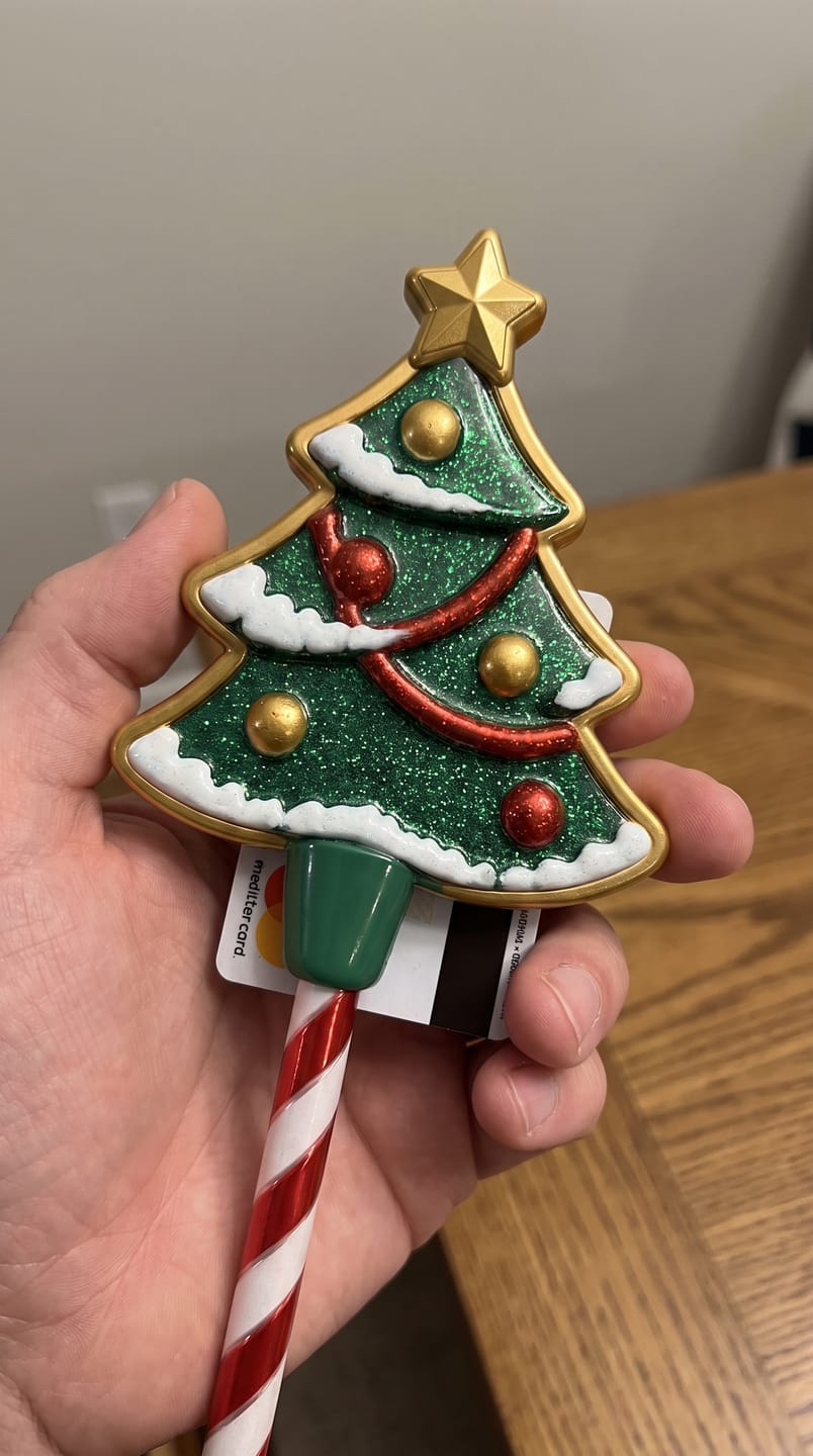 Customer photo review of Christmas Wand Tap