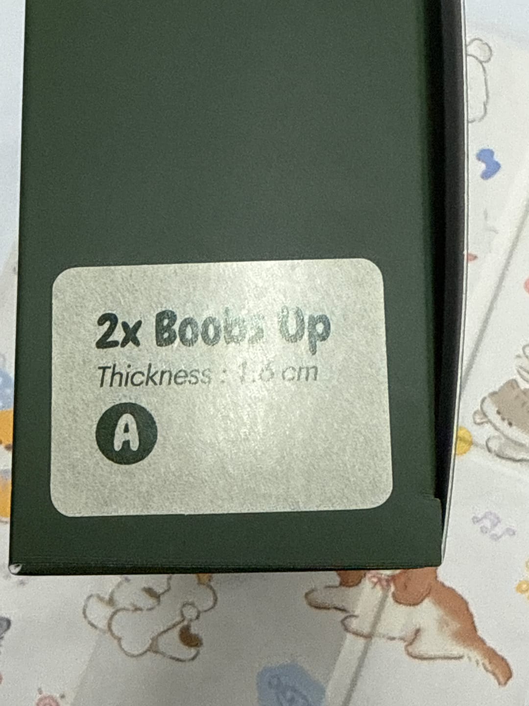 Customer photo review of 2X Boobs Up Nubra In Skin (1.6 cm)