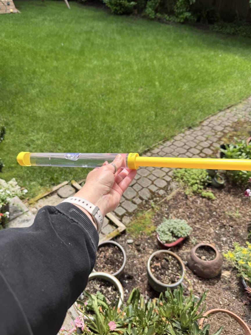 Customer photo review of SplashWands™ – 4 Pack Pump Action Water Sprayers