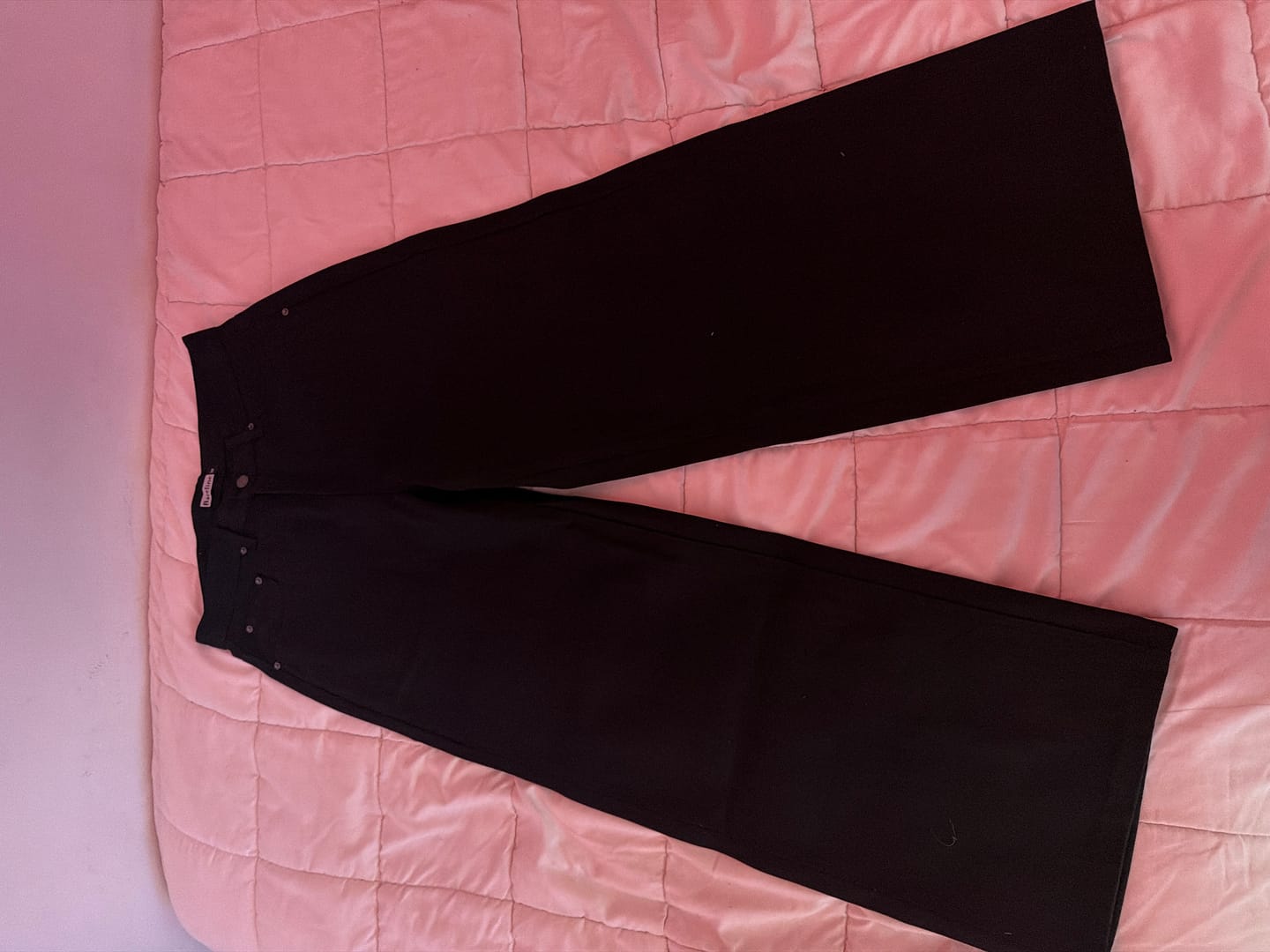 Customer photo review of Black Selvedge Denim