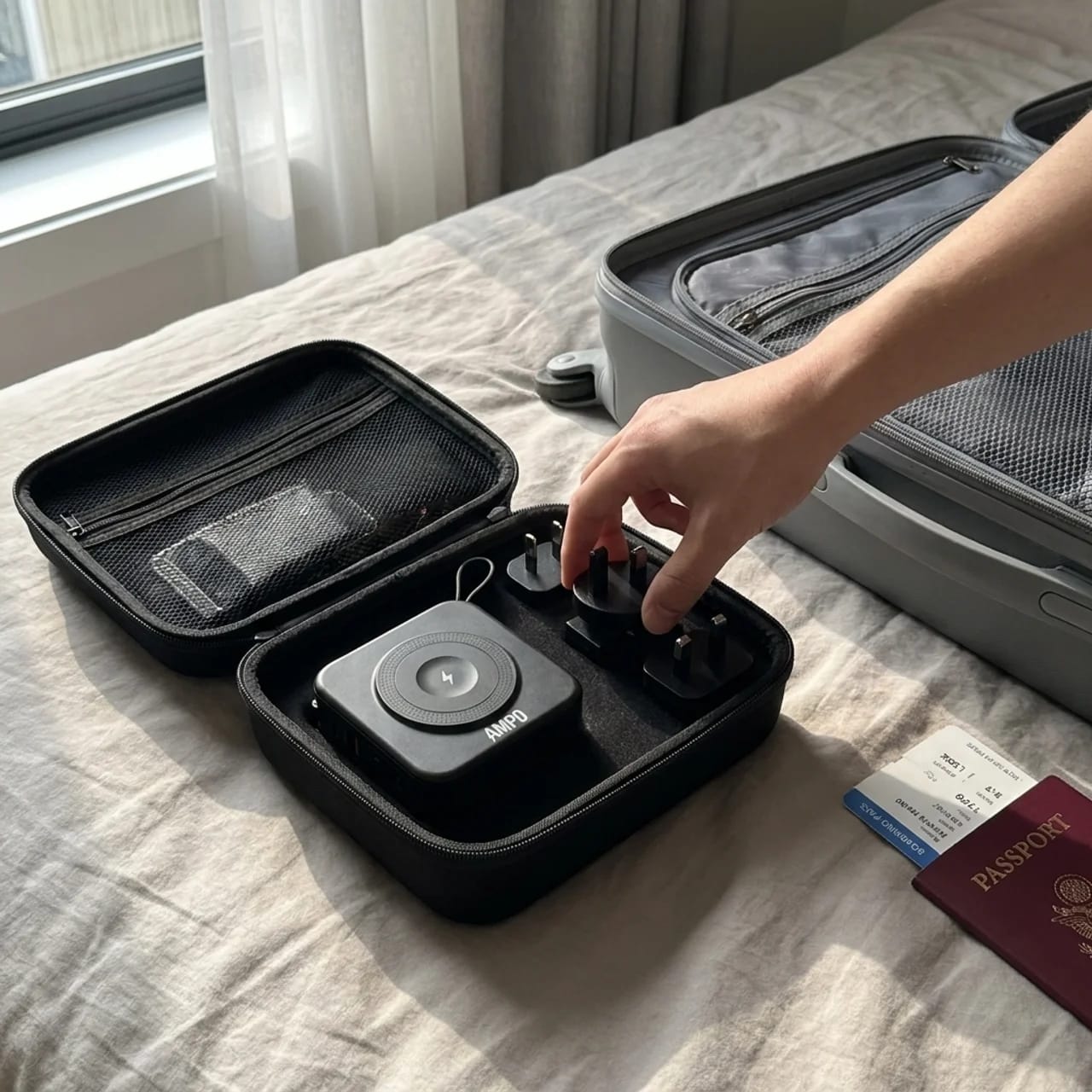 Customer photo review of AMPD Roam Pod (5-In-1 Travel Charger) 40% OFF SALE ENDS SOON