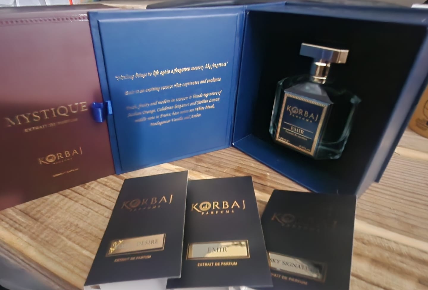 Customer photo review of Korbaj EMIR - Extrait de Parfum 100ml