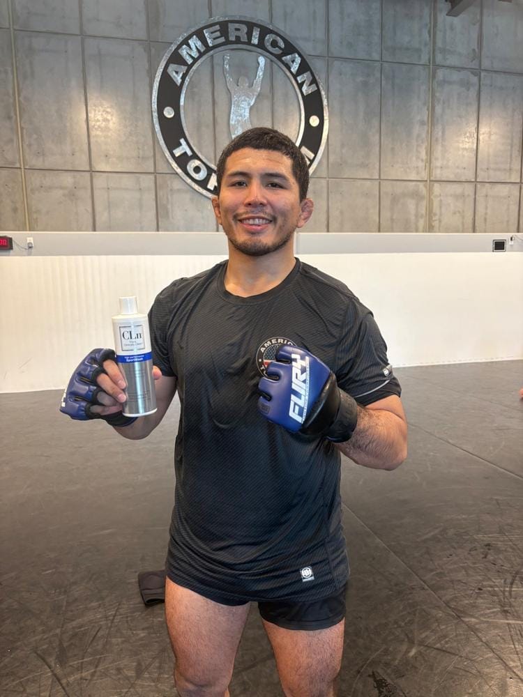 Customer photo review of RVDDW Fight Shorts