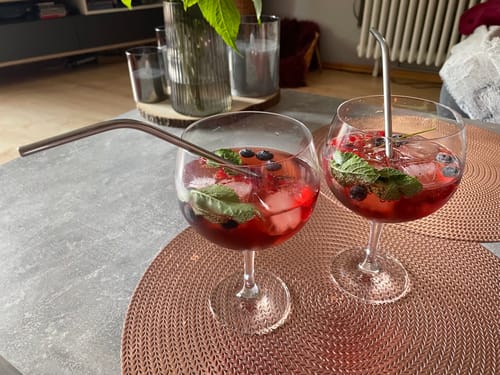 Customer photo review of Brombeer Gin-Likör 500ml