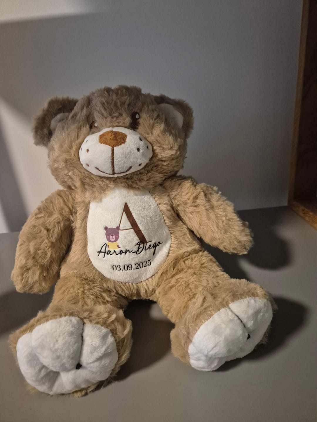 Customer photo review of Initiale - Kinder-Kuschelbär