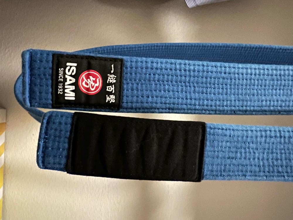 Customer photo review of Isami Blue Belt