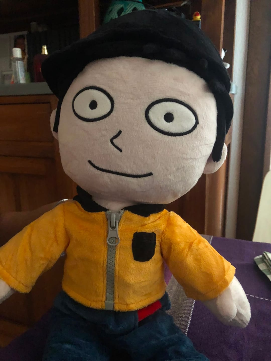 Customer photo review of Kids Artwork Plush