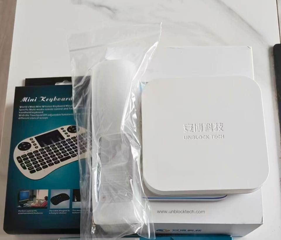 Customer photo review of UnBlockTech UBOX12 PRO Android TV Box - Gen 12 (2026)