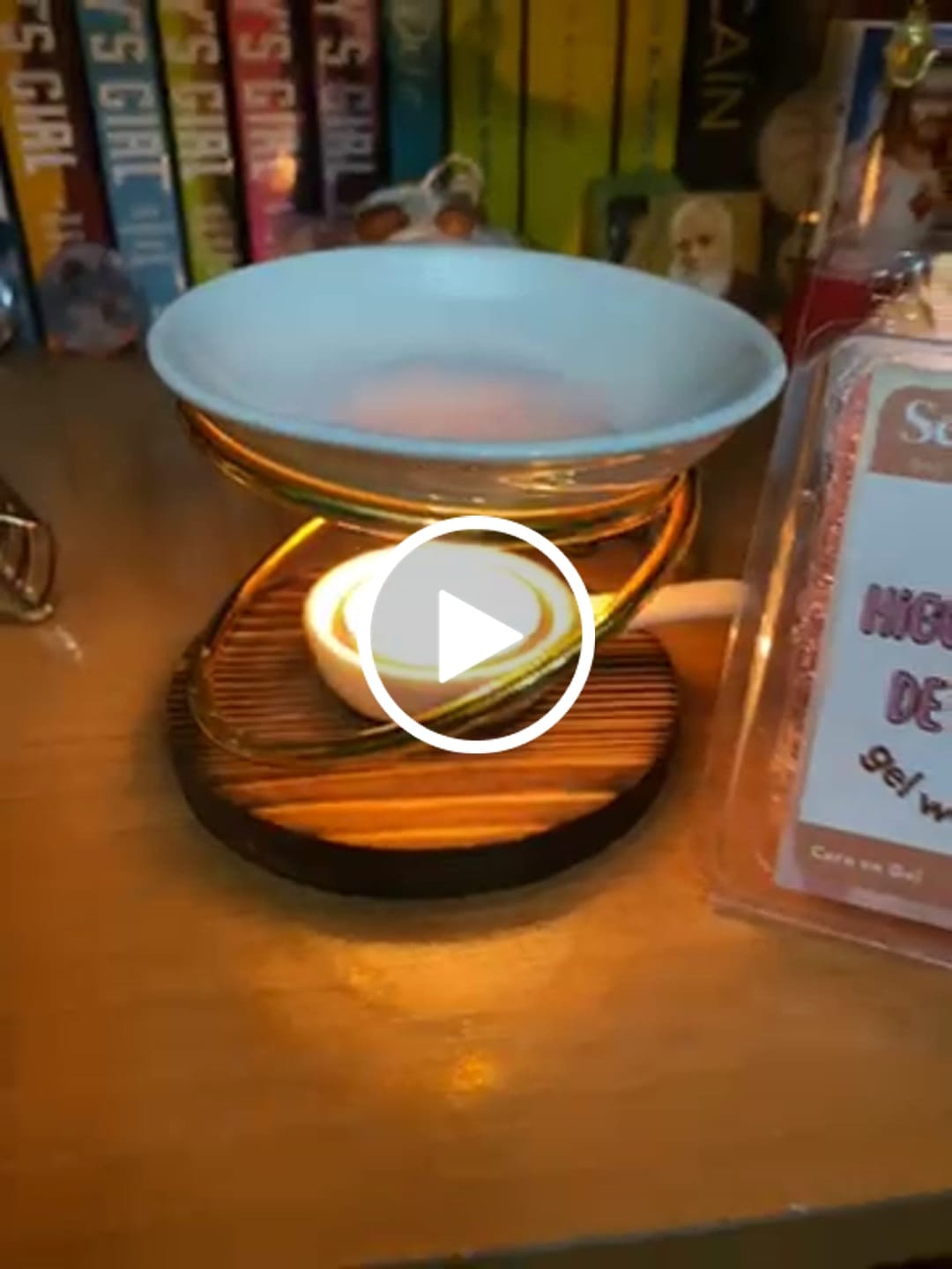 Customer video review of HIGO Y FLOR DE LOTO - Gel wax melt