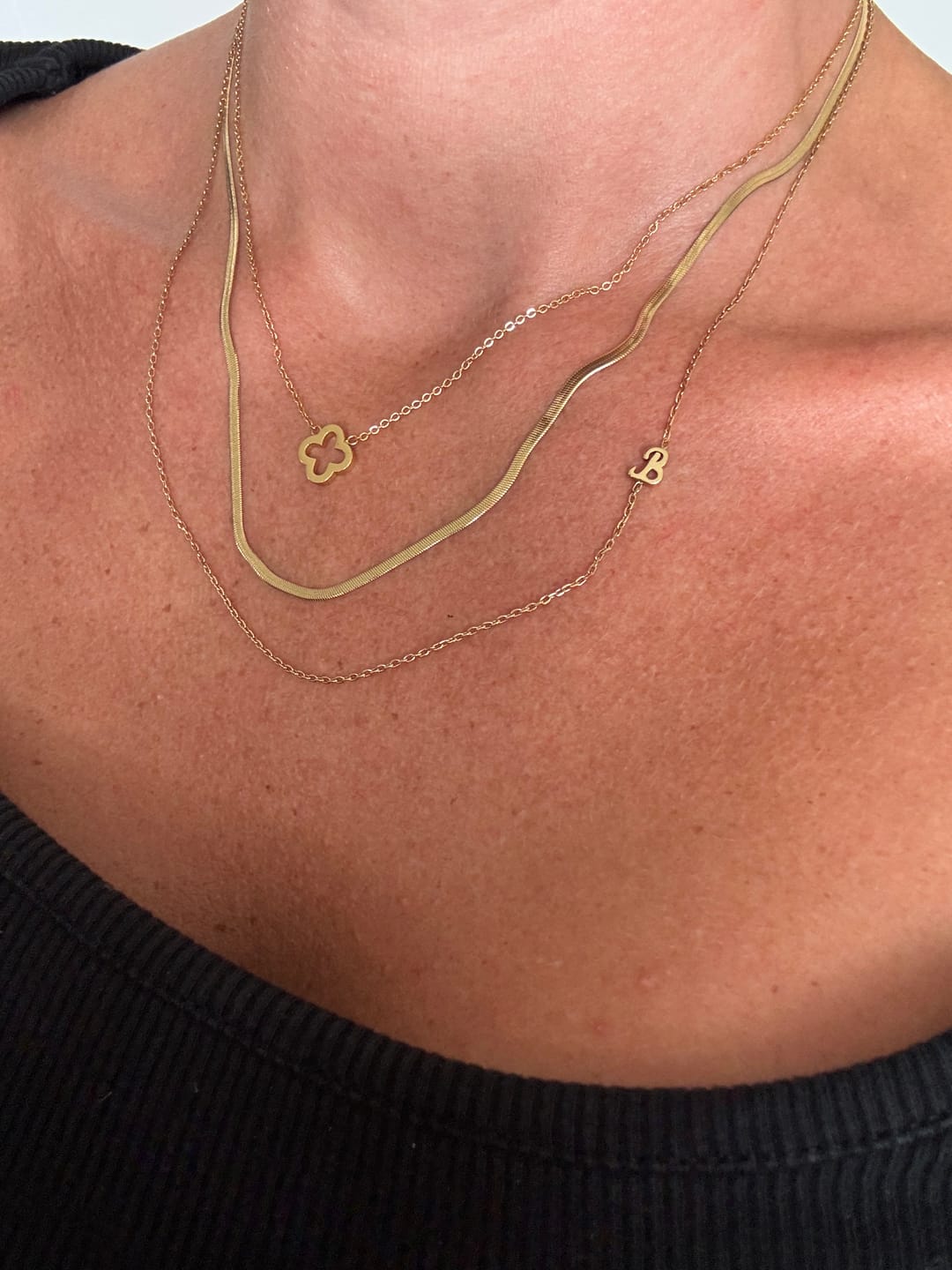 Customer photo review of Fine Essentials Necklace
