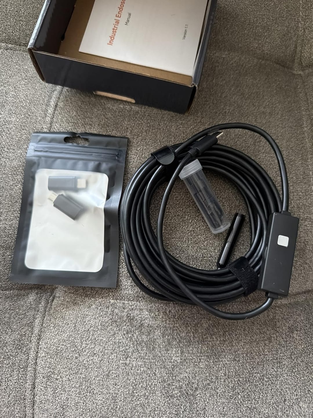 Customer photo review of Endoscope Inspection Camera