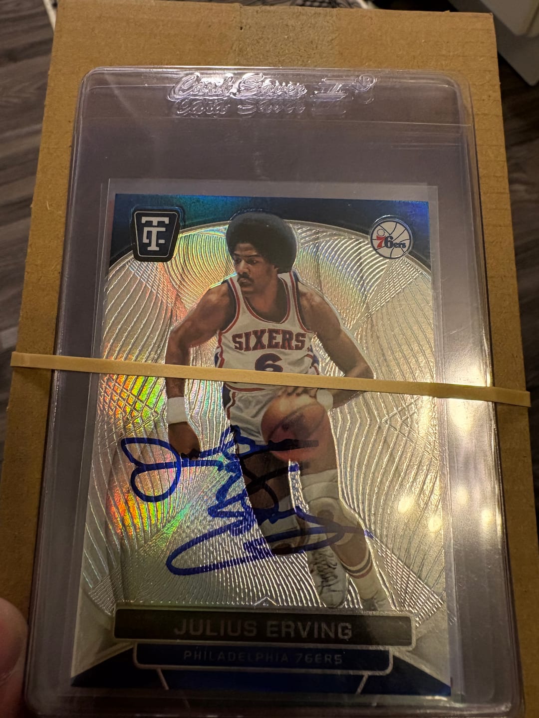 Customer photo review of Julius Erving Autograph Signing