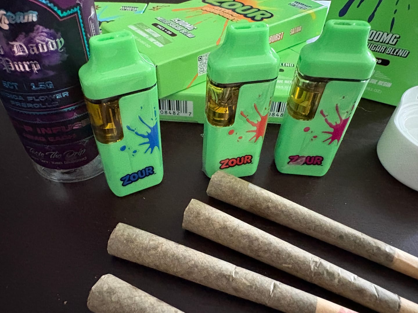 Customer photo review of Zour Stash Blue Raspberry 1.5ml THCA Device