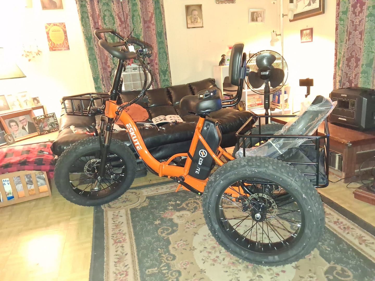 Customer photo review of Eskute T302 Pro Cargo E-Bike