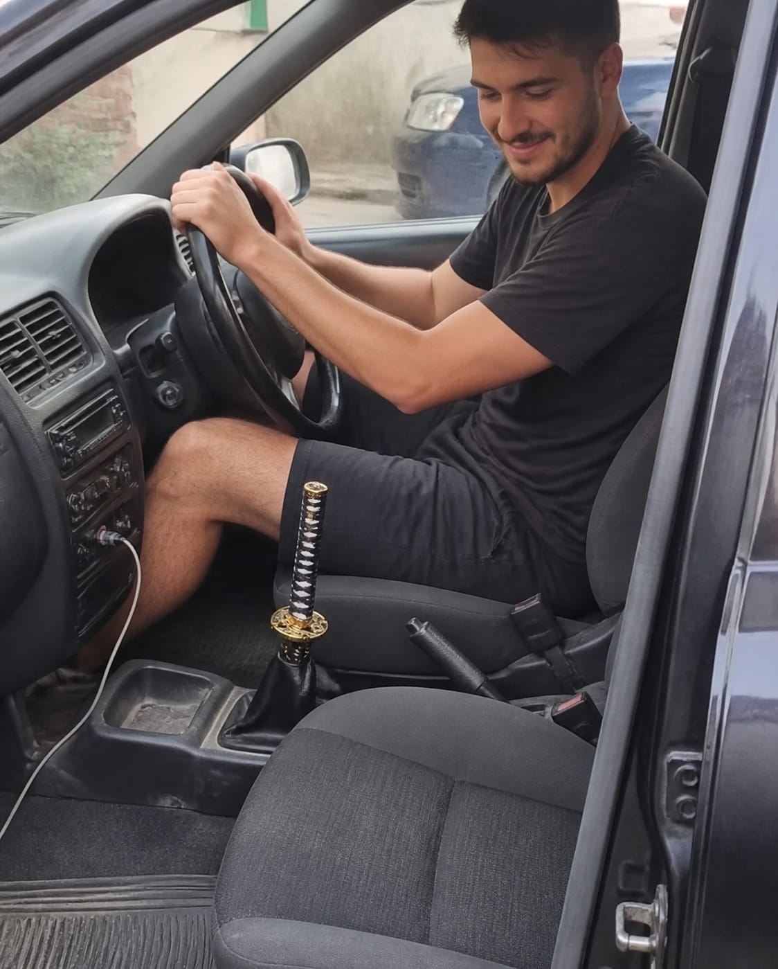 Customer photo review of Katana - Palanca para Auto