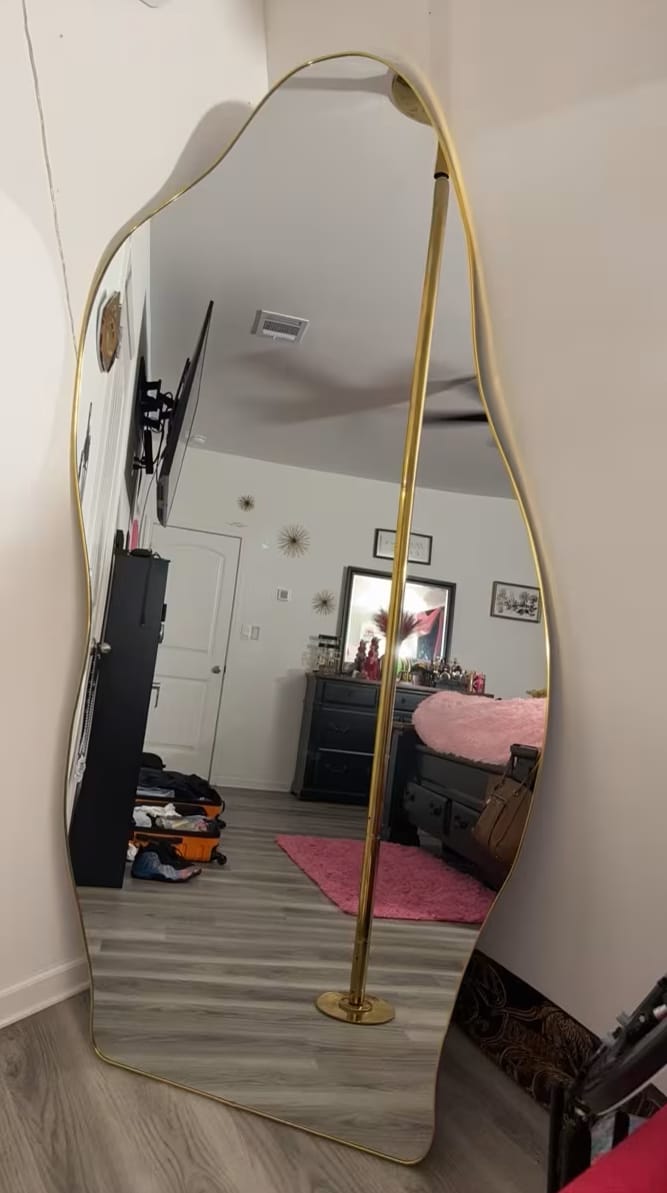 Customer photo review of Full-Length Floor Mirror