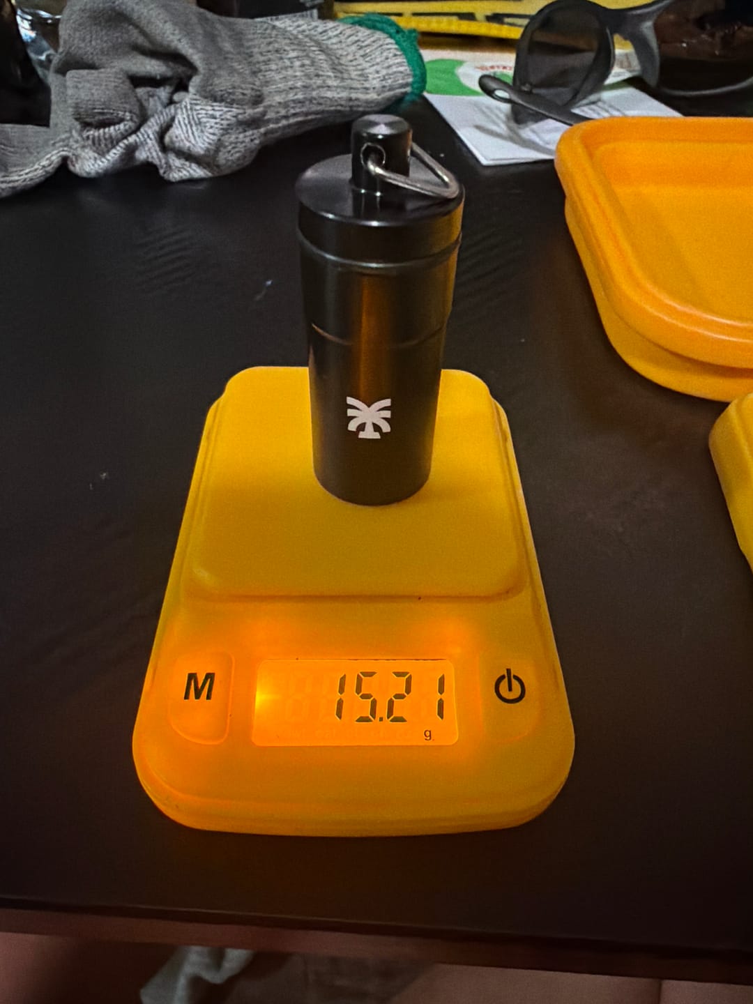 Customer photo review of Electrolyte Keychain - Black