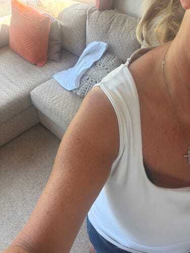 Customer photo review of Intensifying Tanning Cream - Coconut