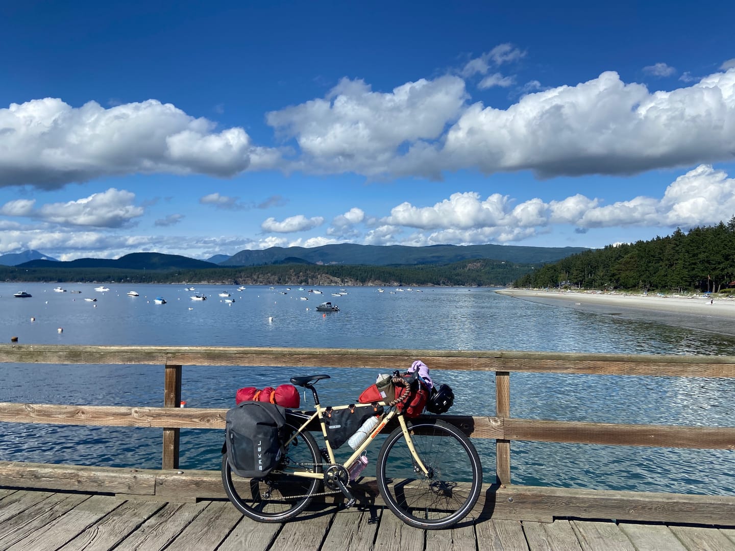 Customer photo review of Campeur Rear Rack