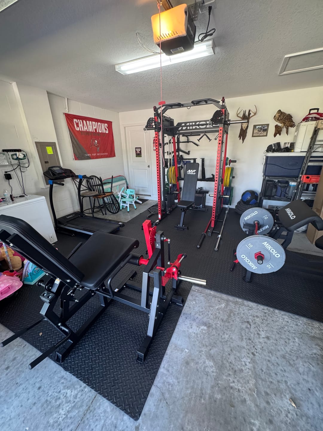 Customer photo review of NOVA™ Progressive Load Leg Extension & Curl Machine