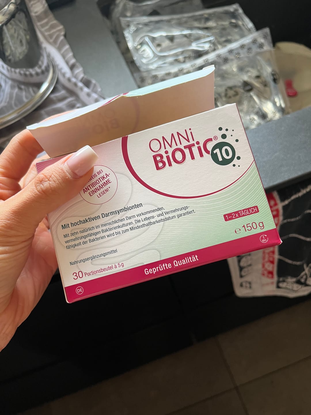Customer photo review of OMNi-BiOTiC® 10