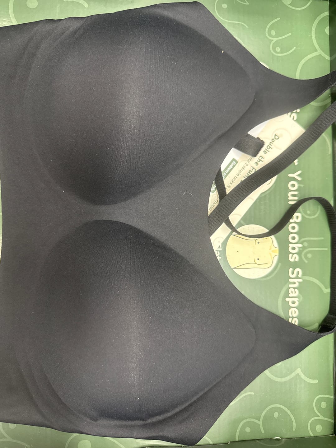 Customer photo review of Daily Plus Low Back Multi-Way Bra In Black