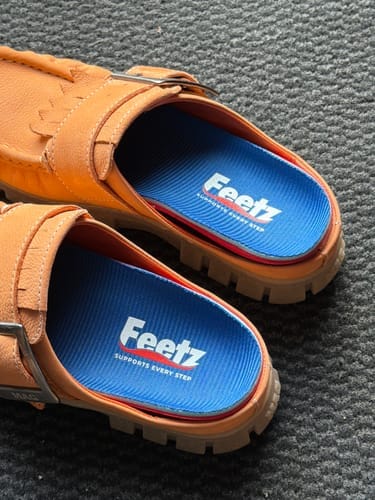 Customer photo review of Feetz® Blue One | Ultiem Hielcomfort